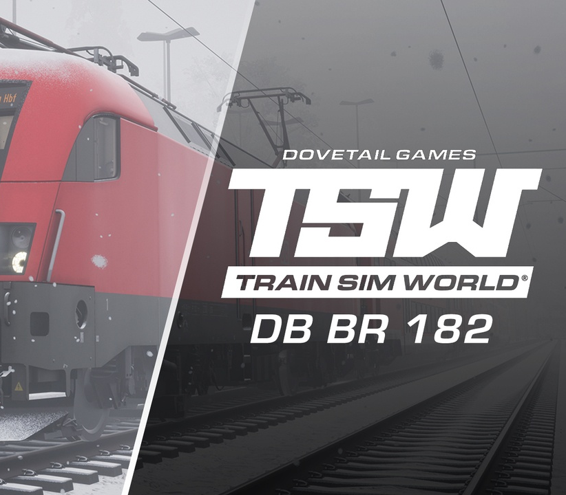 Cover von Train Sim World - DB BR 182 Loco Add-On DLC Steam CD Key