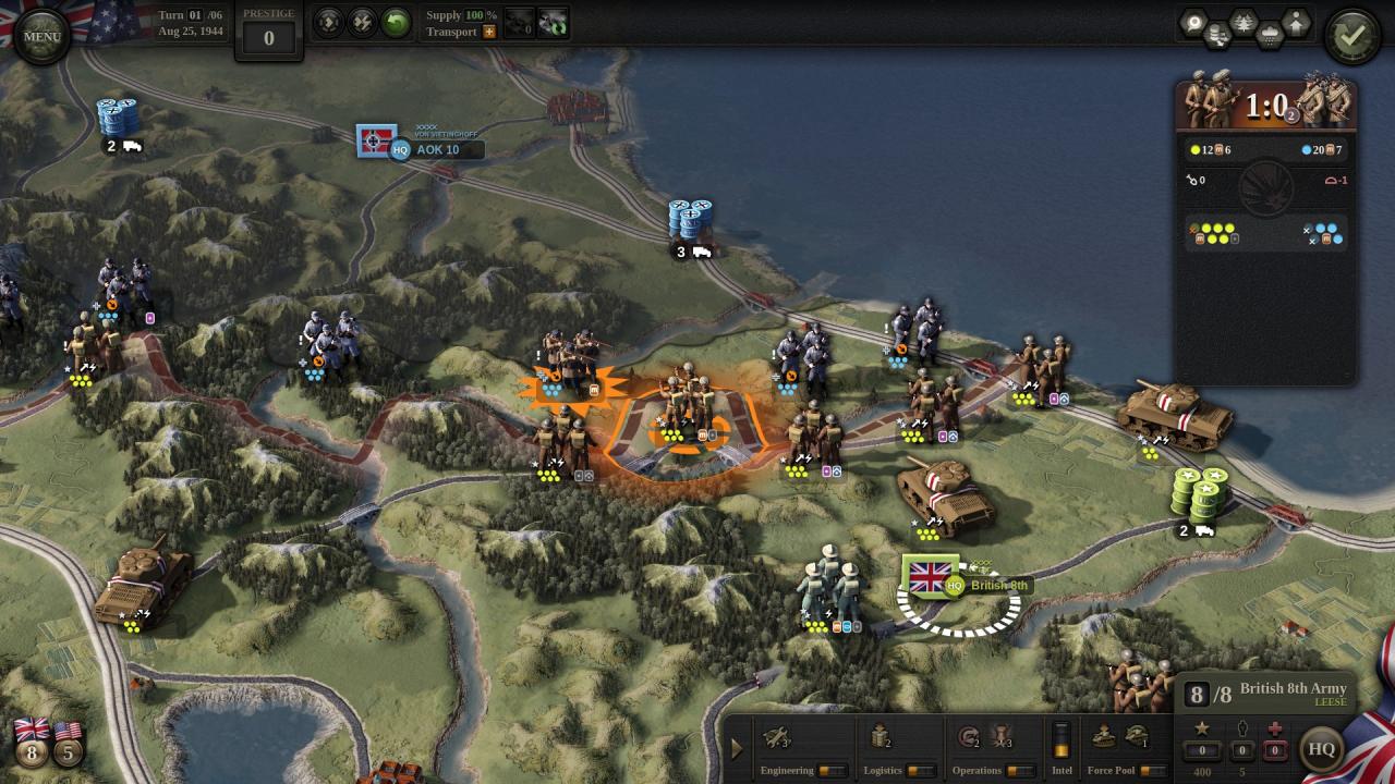 Unity of Command II EU PC Steam CD Key 截图 8