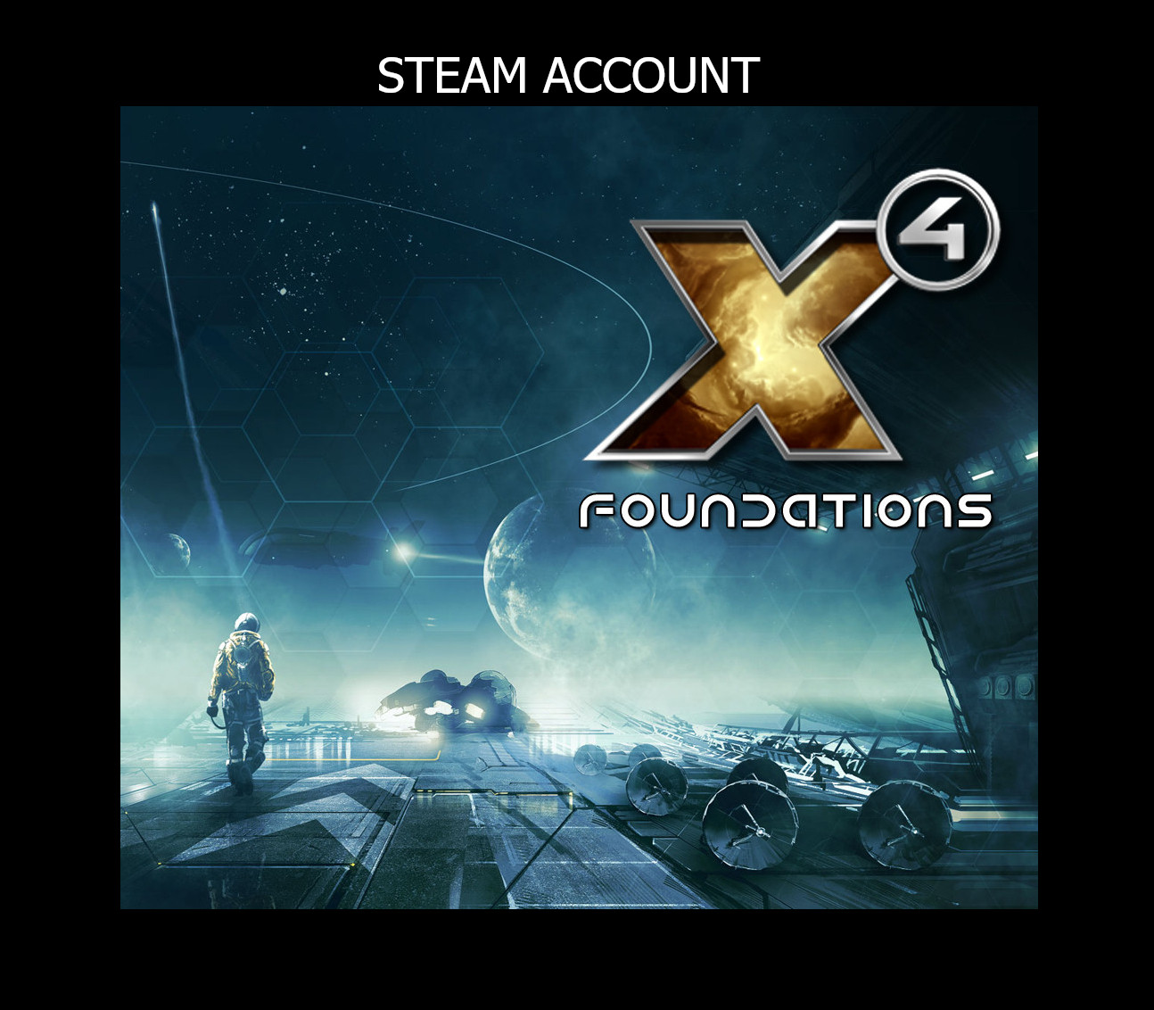 X4: Foundations Steam Account cover art