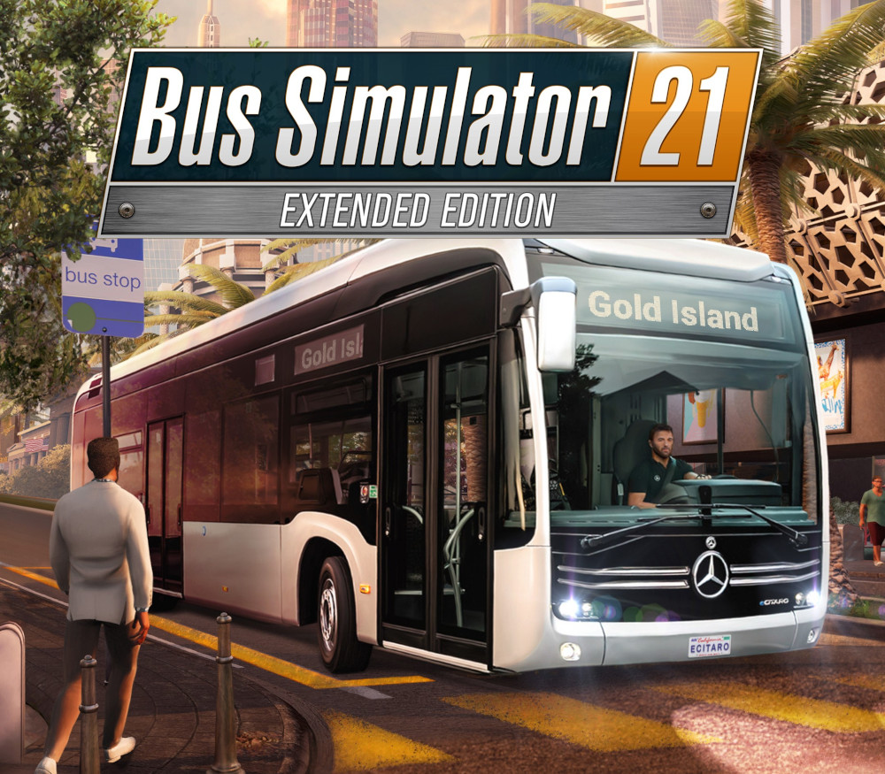 Bus Simulator 21 Extended Edition EU PC Steam CD Key cover art