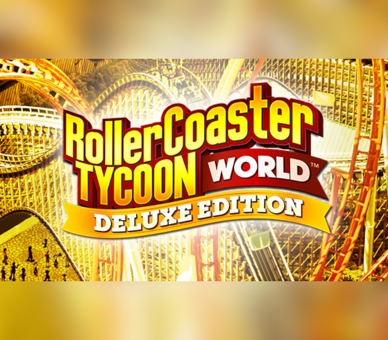 RollerCoaster Tycoon World Deluxe Edition PC Steam CD Key 커버 아트