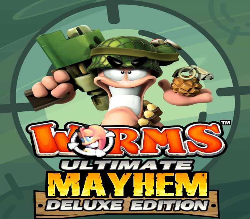 Worms Ultimate Mayhem Deluxe Edition EU PC Steam CD Key cover art