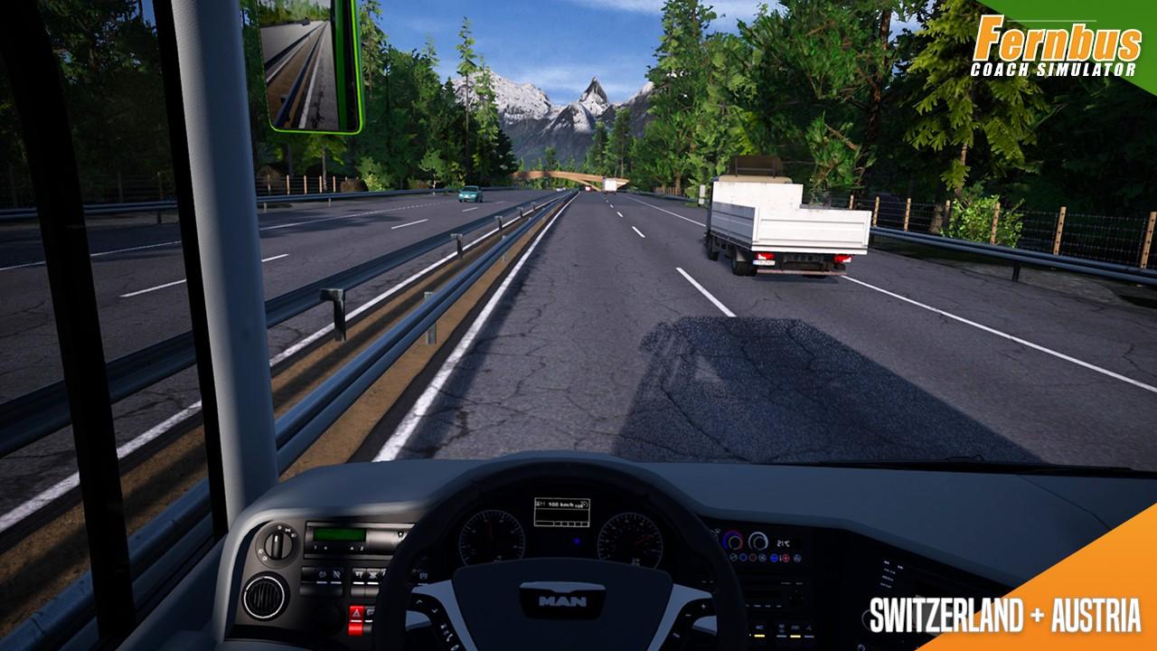 Fernbus Simulator - Austria/Switzerland DLC Steam CD Key screenshot 3