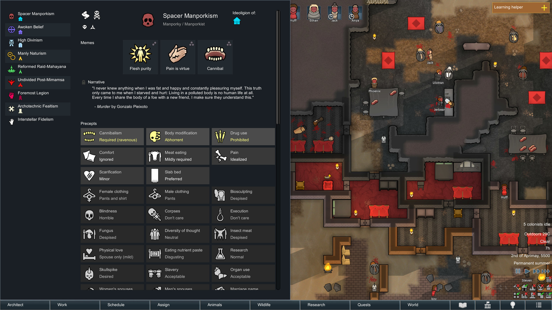 RimWorld + Ideology DLC Bundle Steam CD Key screenshot 2