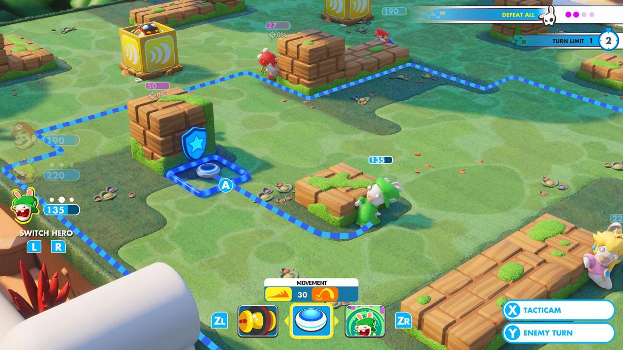 Mario + Rabbids: Kingdom Battle US Nintendo Switch CD Key screenshot 5