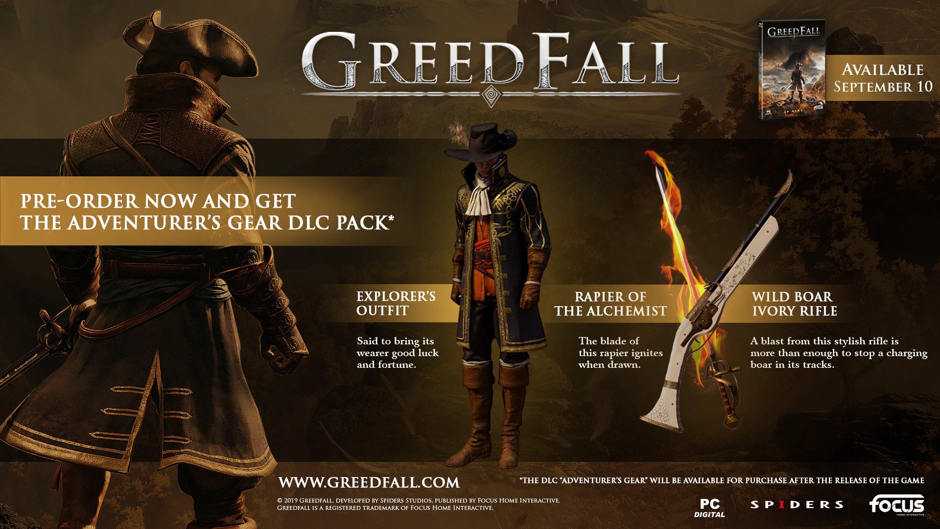 GreedFall US XBOX One CD Key – Screenshot 1