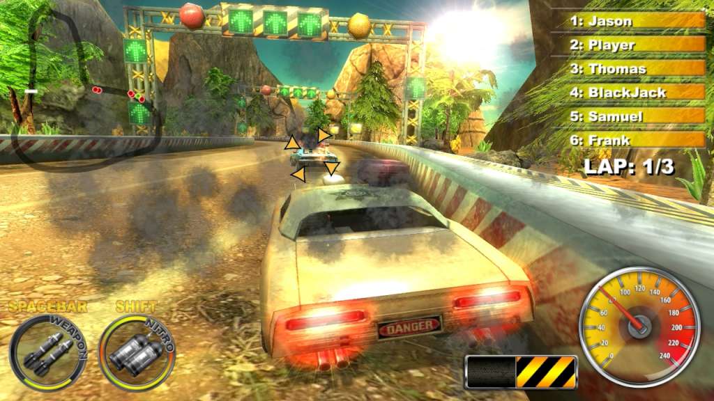 Captura de tela 5 de Lethal Brutal Racing Steam CD Key