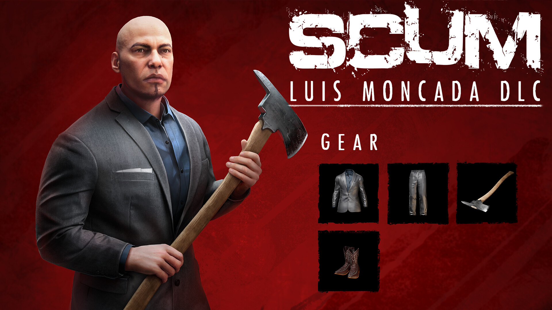 SCUM - Luis Moncada Character Pack DLC PC Steam CD Key screenshot 1