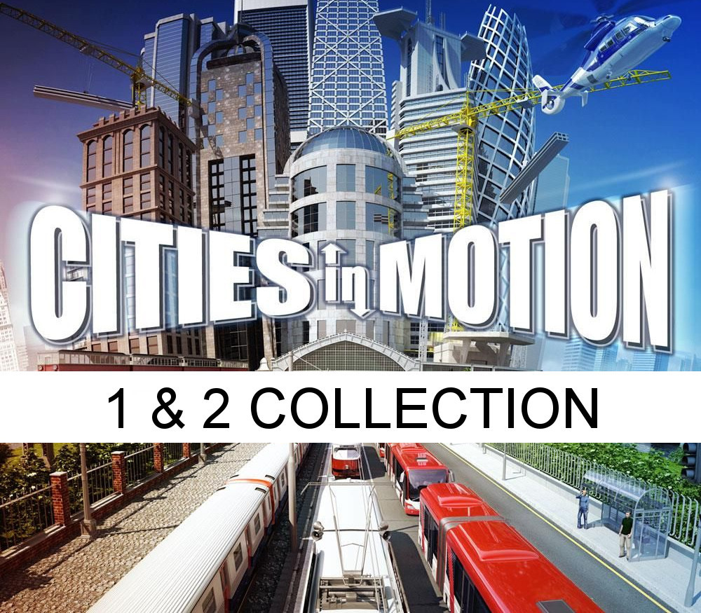 Cities in Motion 1 and 2 Collection (2013) Steam CD Key cover art