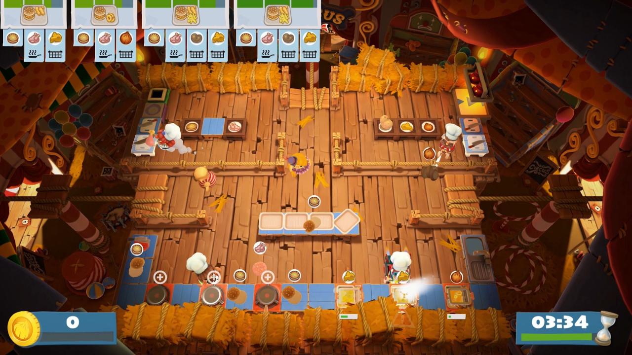 Overcooked! 2 - Carnival of Chaos DLC PC Steam CD Key screenshot 5