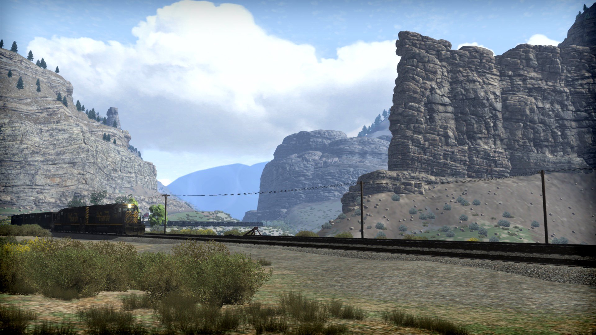 Train Simulator 2019 - Soldier Summit Route Add-On DLC EU Steam CD Key screenshot 2
