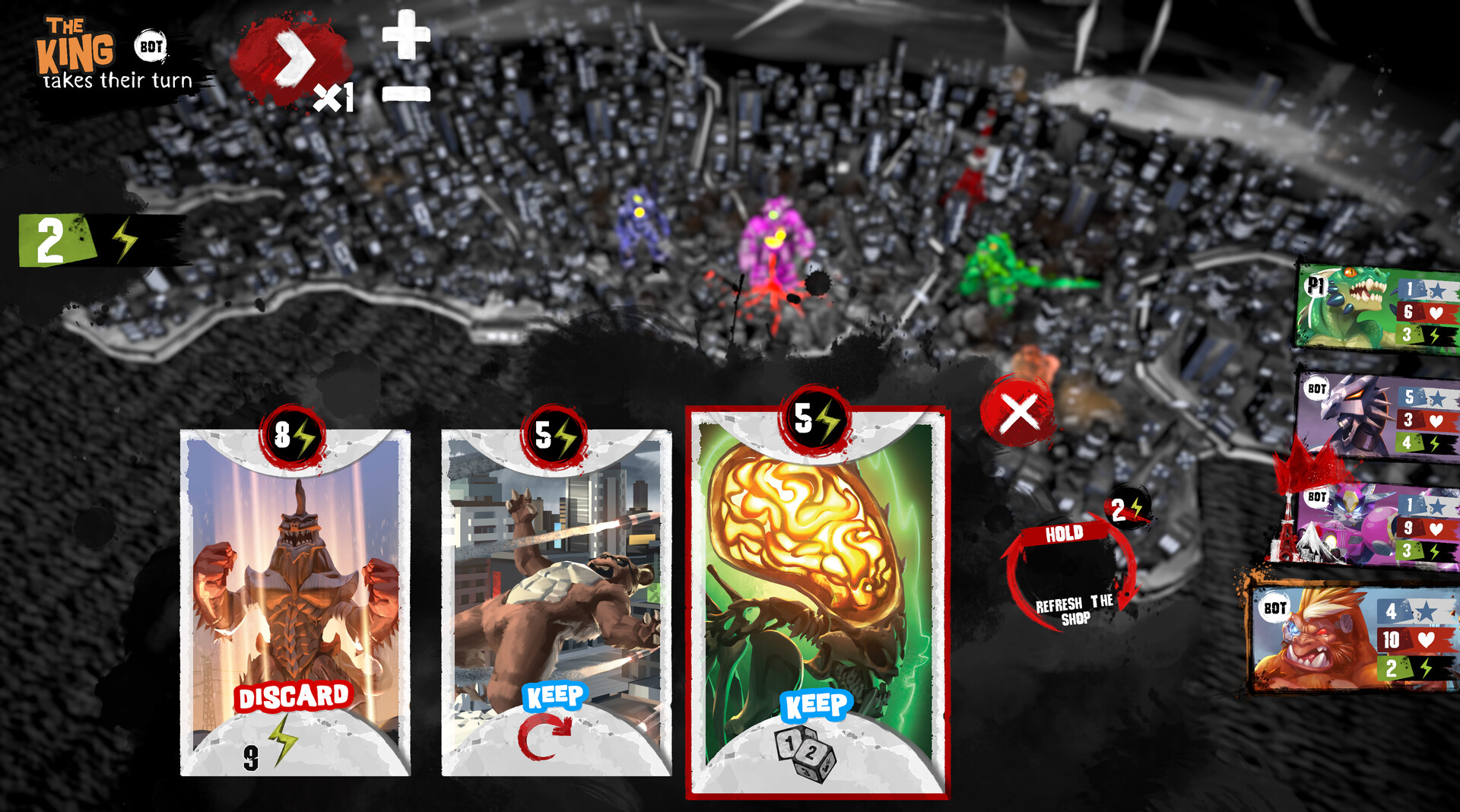 King of Tokyo - Richard Garfield PC Steam CD Key 스크린샷 3