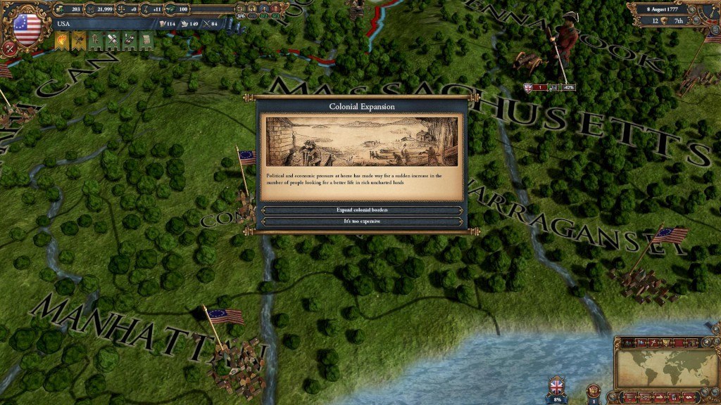 Europa Universalis IV - American Dream DLC PC Steam CD Key screenshot 5