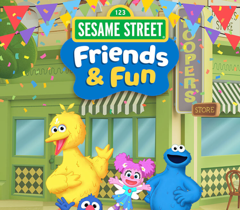 Sesame Street: Friends & Fun PC Steam CD Key cover art