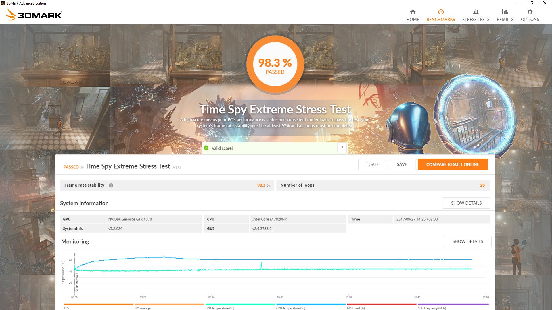3DMark Advanced Edition Steam CD Key — zrzut ekranu 4