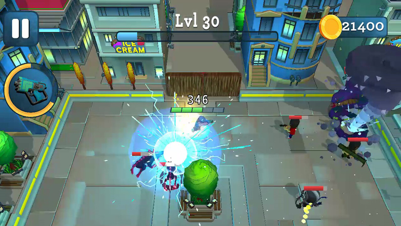 Rogue City: Casual Top Down Shooter Steam CD Key screenshot 3