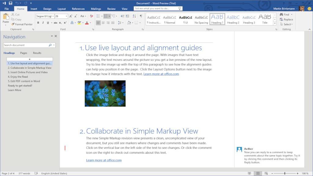 MS Office 2019 Professional Plus Retail Key screenshot 1
