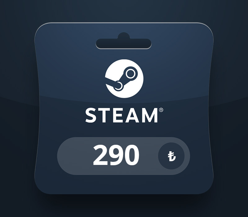 Cover von PC Steam Gift Card TRY 290 TR Activation Code