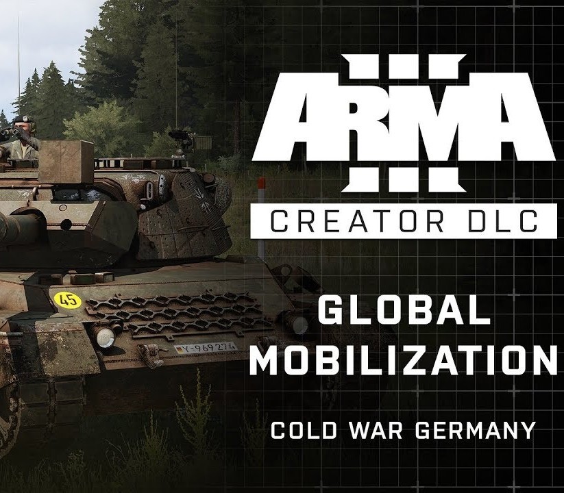 Arma 3 Creator DLC: Global Mobilization - Cold War Germany EU PC Steam Altergift cover art