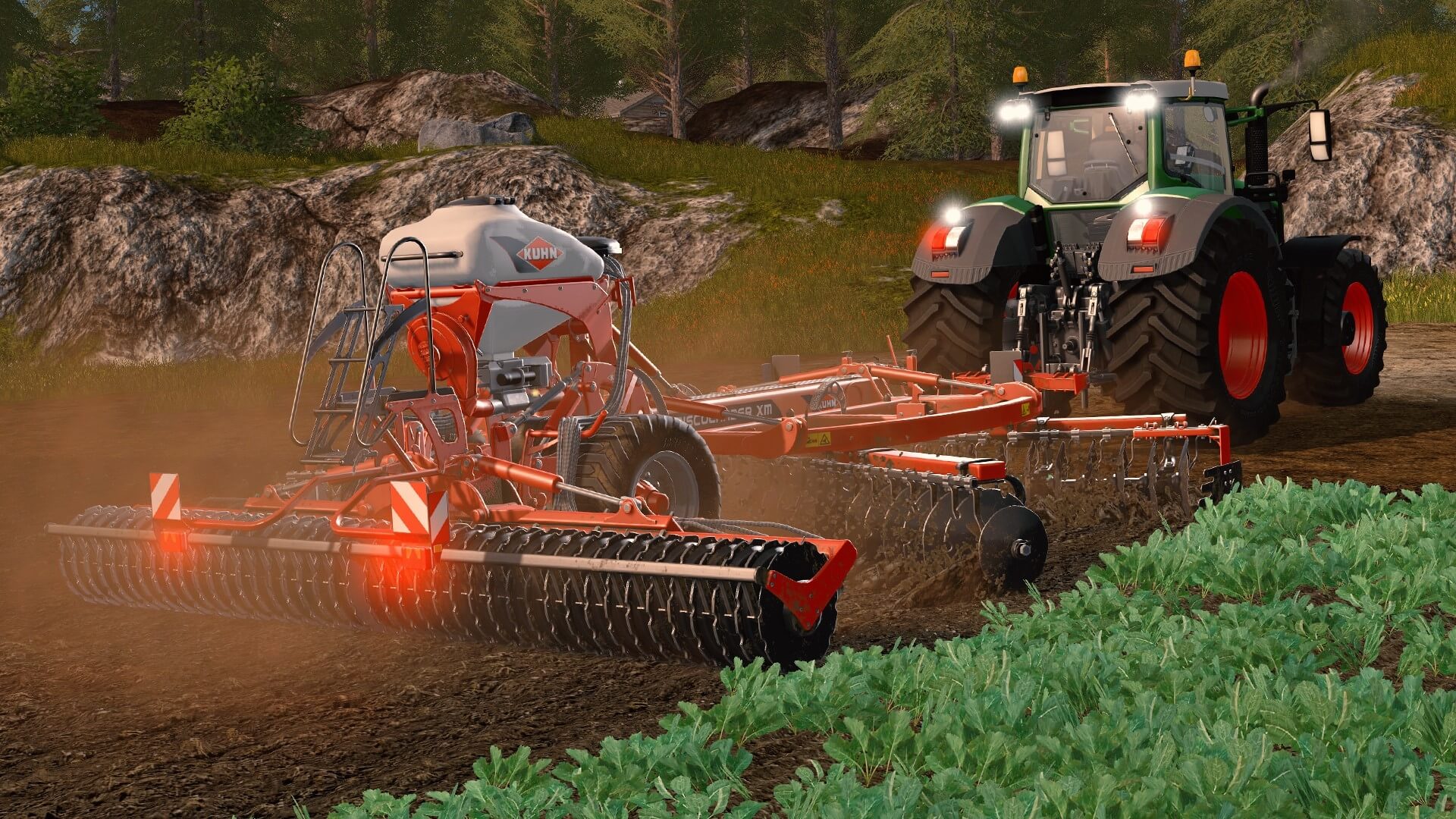 Farming Simulator 17 - KUHN Equipment Pack DLC PC Steam CD Keyのスクリーンショット2