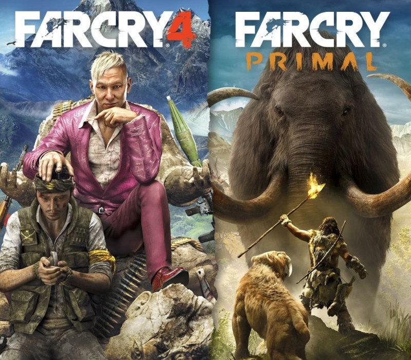Far Cry 4 + Far Cry Primal Bundle TR XBOX One CD Key cover art