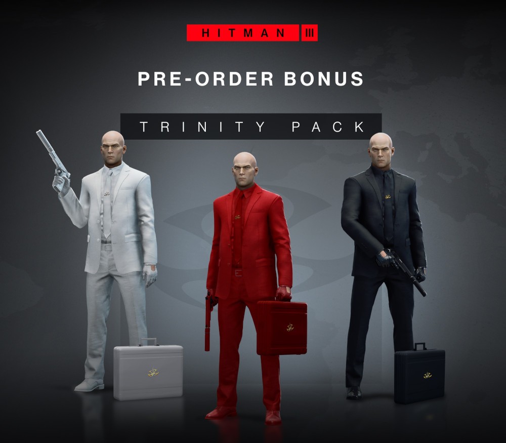 HITMAN 3 - Trinity Pack DLC EU PC Steam CD Key 커버 아트