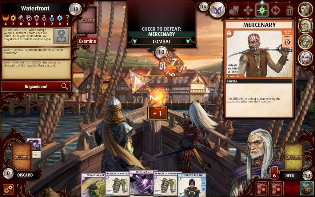 Pathfinder Adventures Obsidian Edition PC Steam CD Key screenshot 1