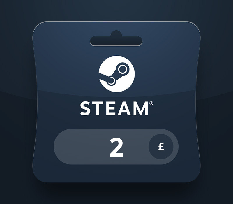 Steam Wallet GBP 2 Gift Card UK cover art