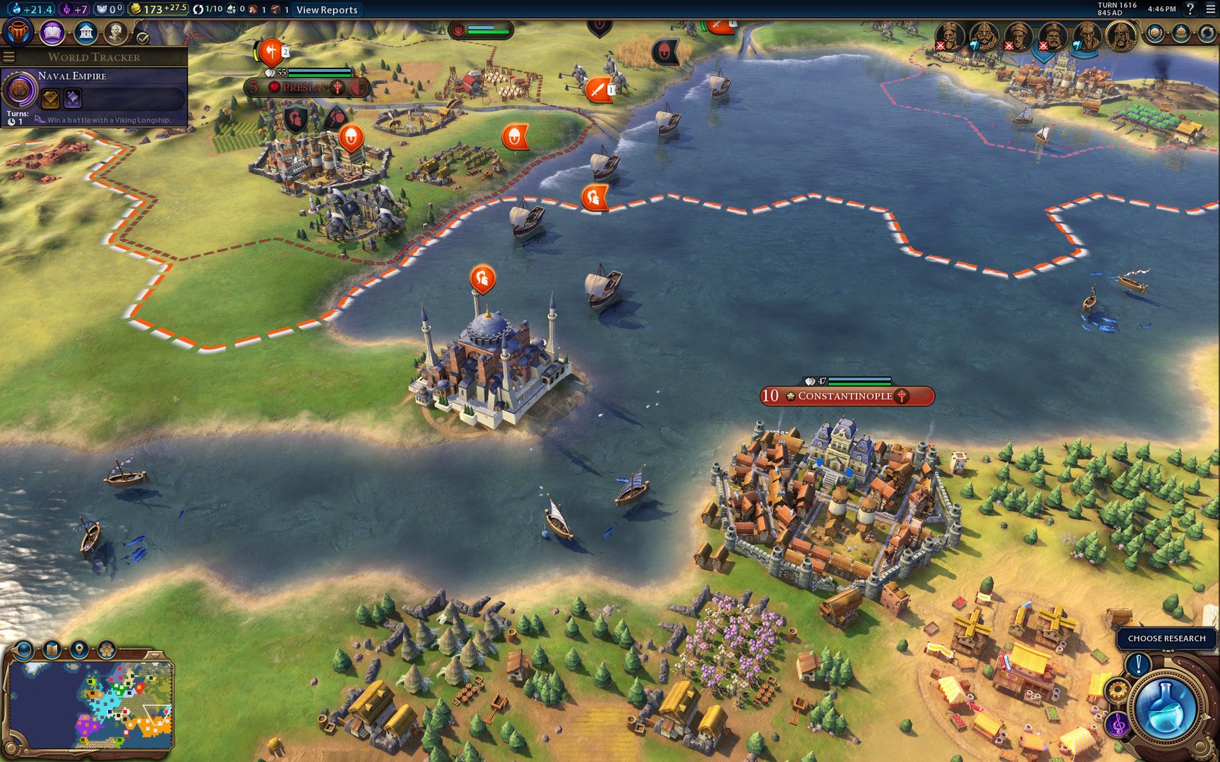 Sid Meier's Civilization VI Gold Edition RoW Steam CD Key screenshot 4