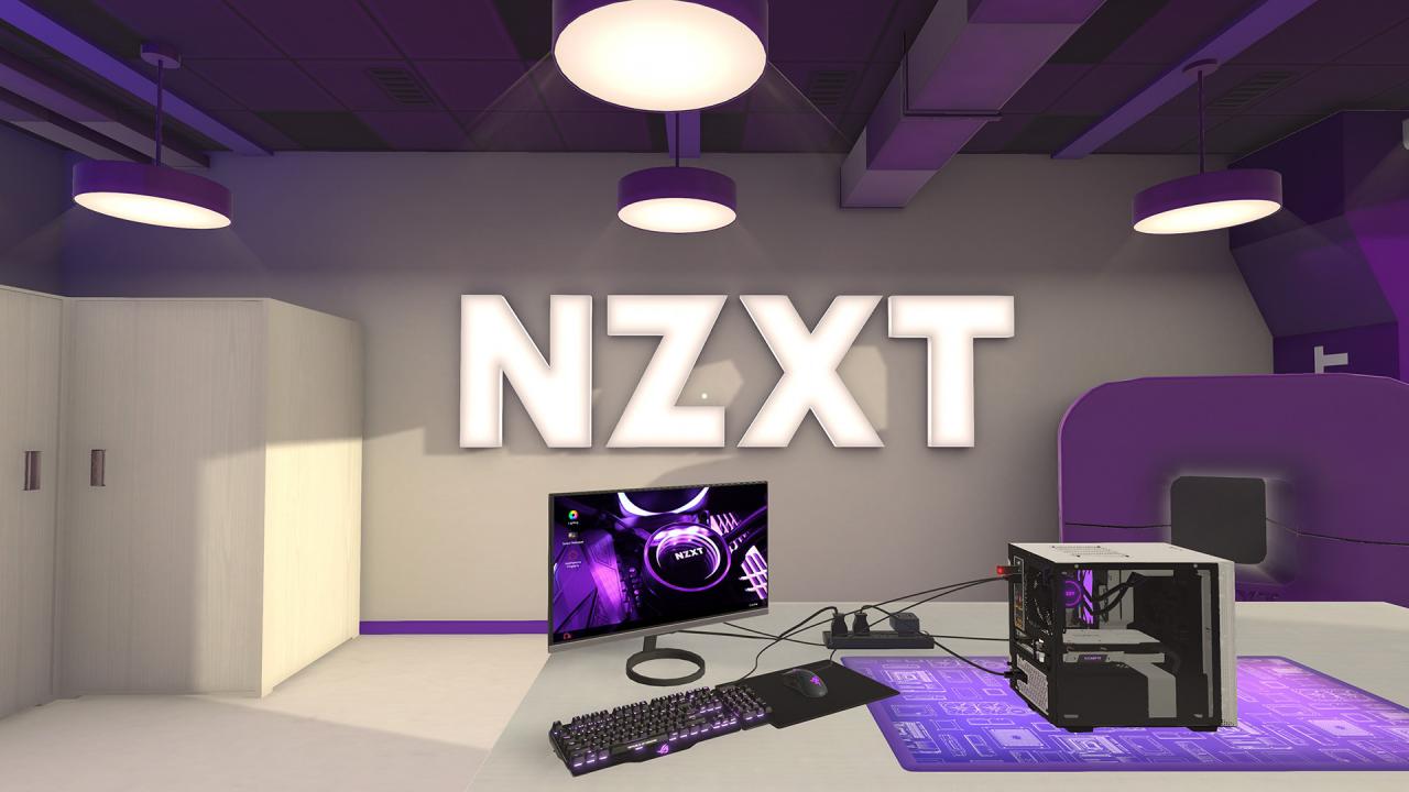 PC Building Simulator - NZXT Workshop DLC Steam CD Key screenshot 3