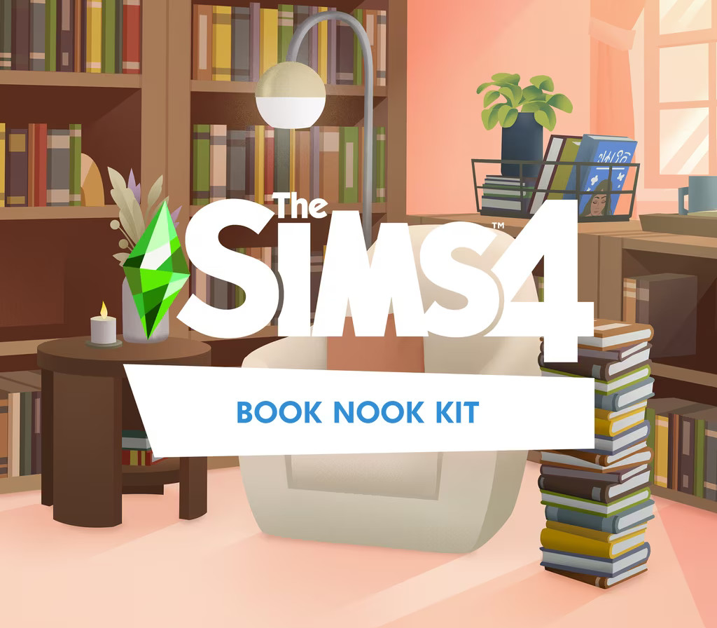 Обкладинка The Sims 4 - Book Nook Kit DLC EU PC EA App CD Key