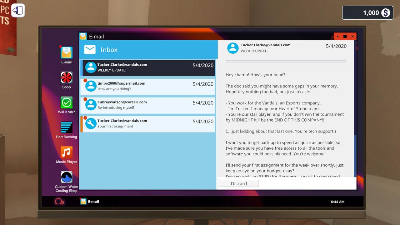 PC Building Simulator: Esports Edition Steam CD Key screenshot 4