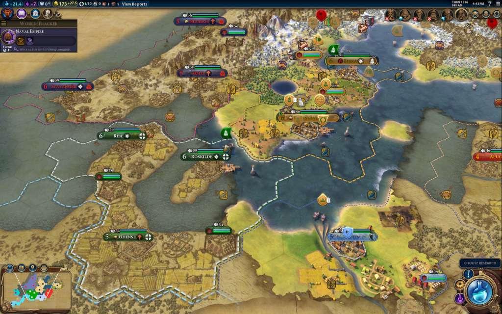 Sid Meier's Civilization VI - Vikings Scenario Pack MAC Steam CD Key screenshot 3
