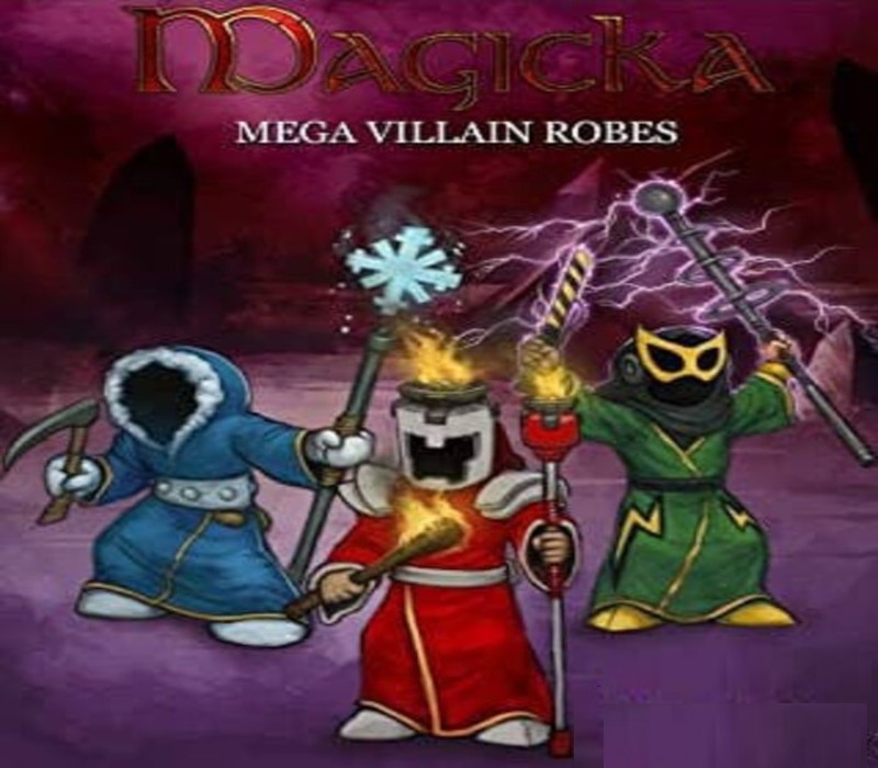 Magicka - Mega Villain Robes DLC Steam CD Key cover art