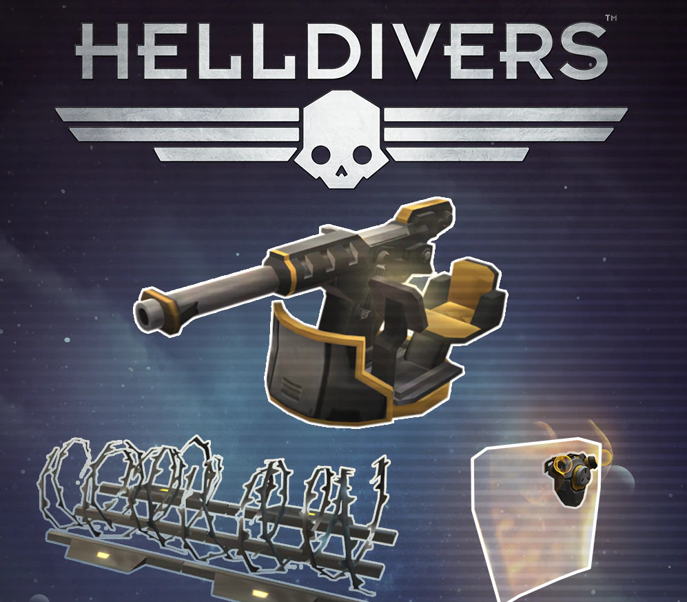 Обкладинка HELLDIVERS - Entrenched Pack DLC PC Steam CD Key