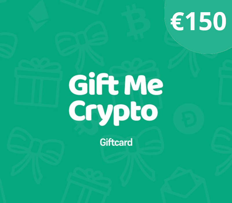 Gift Me Crypto €150 Gift Card cover art