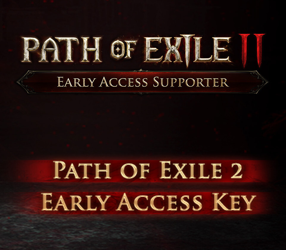 Path of Exile 2 - Early Access Supporter Pack PC Steam Altergift cover art
