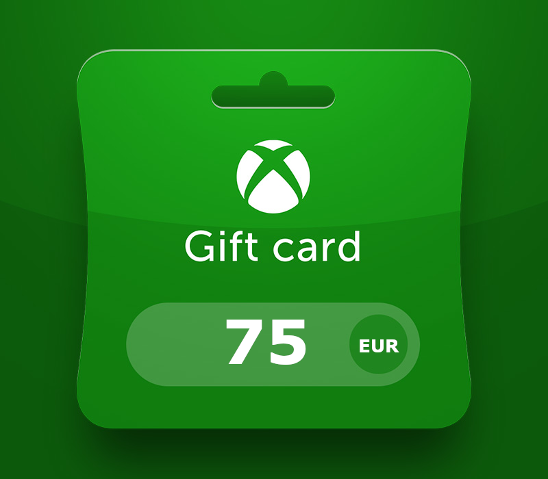 XBOX Live EUR 75 Prepaid Card DE cover art