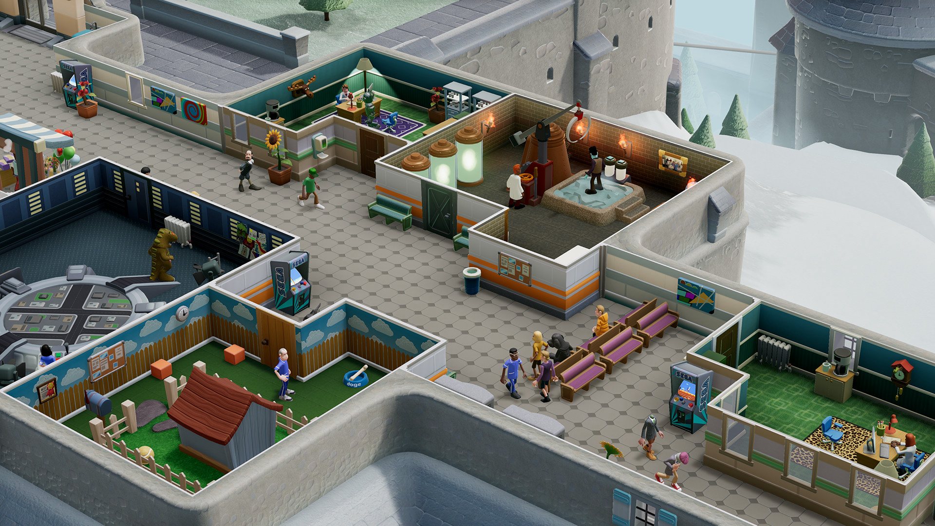 Two Point Hospital - Bigfoot DLC EU PC Steam CD Key ekran görüntüsü 7