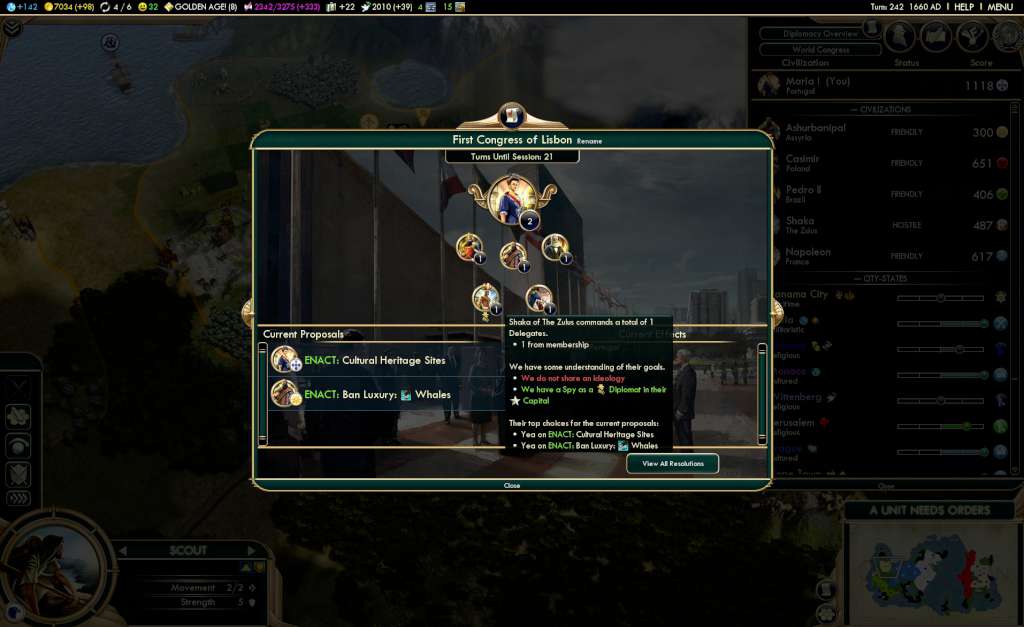 Screenshot 4 di Sid Meier's Civilization V - Brave New World Expansion EU Steam CD Key