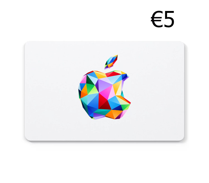 Okładka Apple €5 Gift Card BE