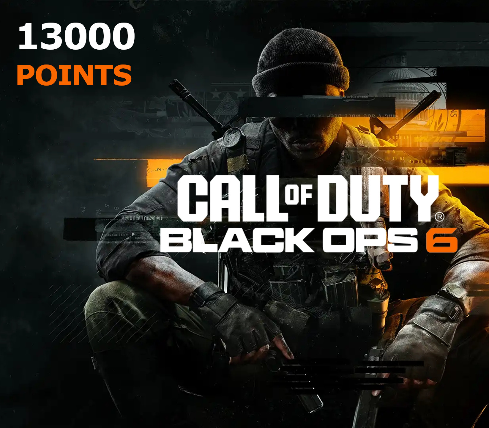 Call of Duty: Black Ops 6 - 13000 COD Points DLC XBOX One / Xbox Series X|S CD Key cover art
