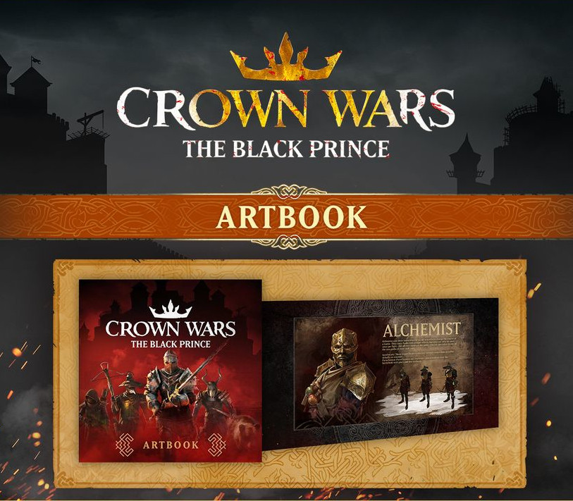 Copertina di Crown Wars: The Black Prince - Artbook DLC PC Steam CD Key
