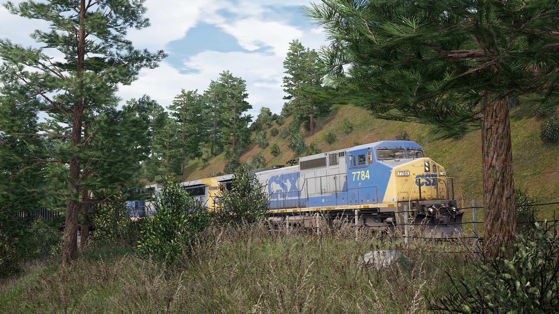 Train Sim World 2 - CSX C40-8W Loco Add-On DLC PC Steam CD Key screenshot 4