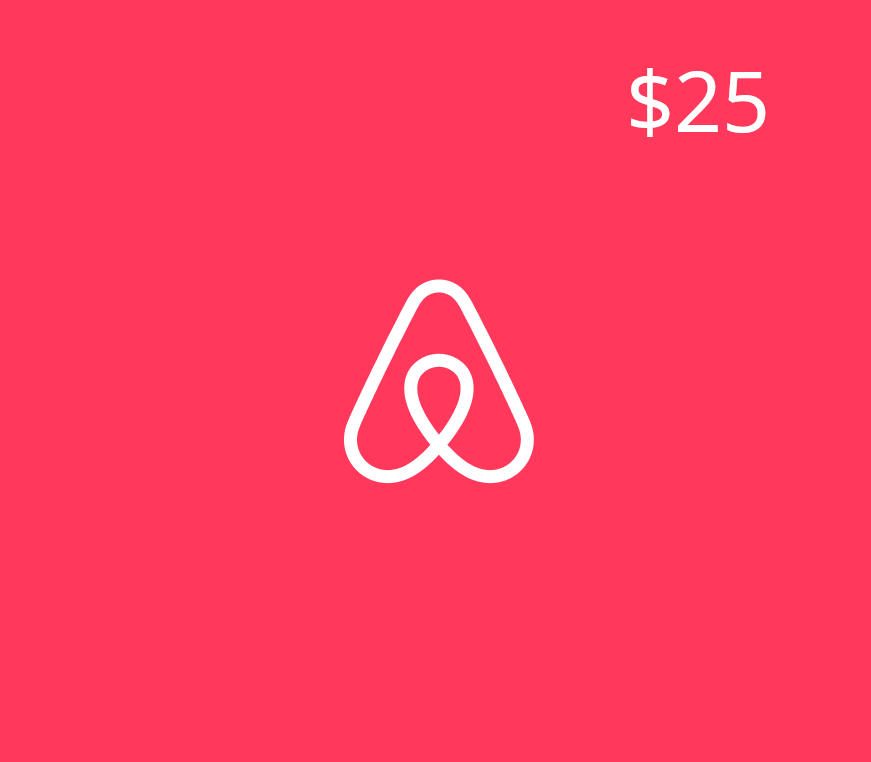 Okładka Airbnb $25 Gift Card US