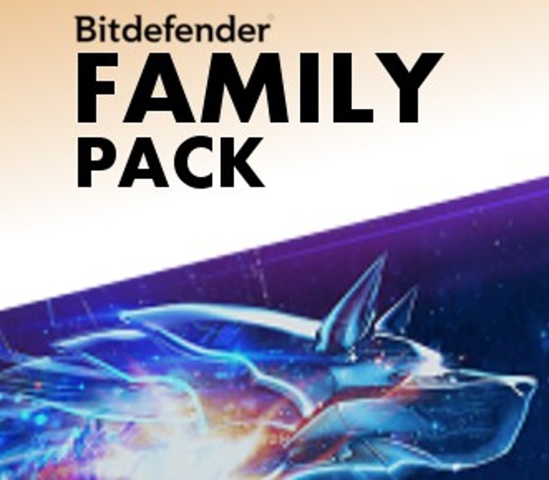  Bitdefender Family Pack 2025 US Key (2 Years / 15 Devices) cover art