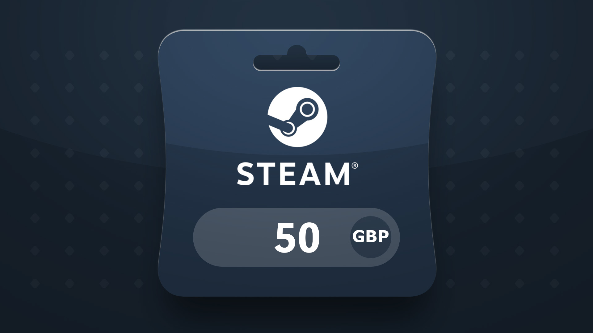 Steam Wallet GBP 50 Gift Card UK – Screenshot 1