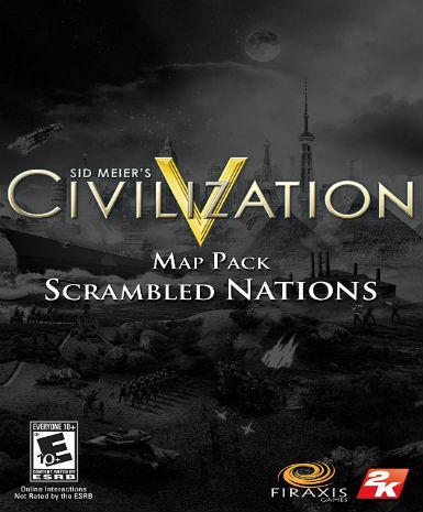 Sid Meier's Civilization V - Scrambled Nations Map Pack (DLC) (Steam) (EU) cover art