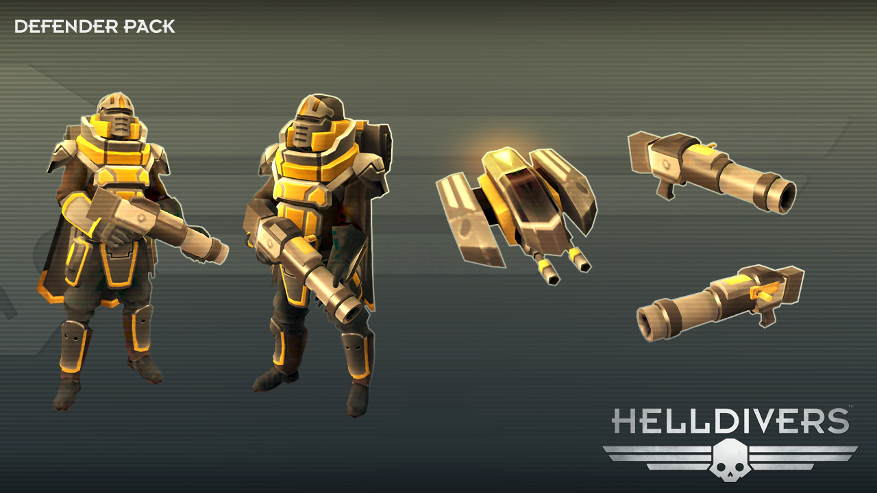 HELLDIVERS - Defenders Pack DLC PC Steam CD Keyのスクリーンショット1