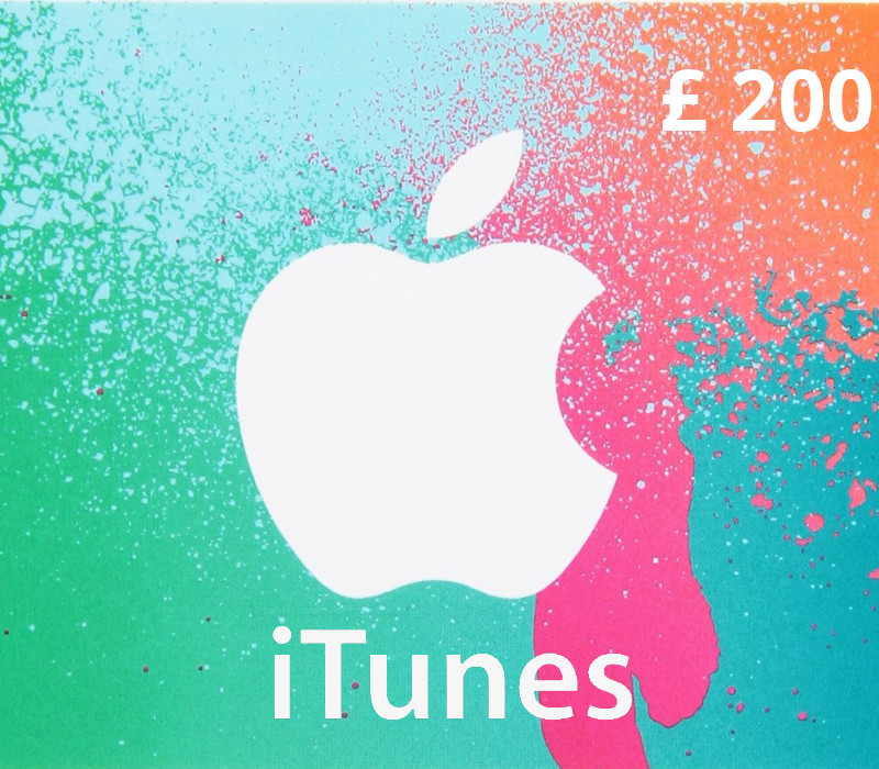 iTunes £200 UK Card cover art